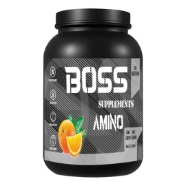 Aminoácidos en Polvo Boss de 1 Kg Sabor Naranja Sin Gluten                                                                                            