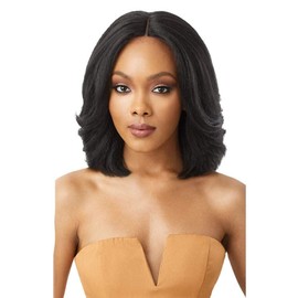 Outre Neesha Soft & Natural Synthetic Swiss Lace Front Wig NEESHA 206 (DRFF2/BTSC)