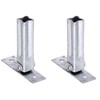 Alberts 701543 Handrail Support for Universal Posts | Adjustable from: