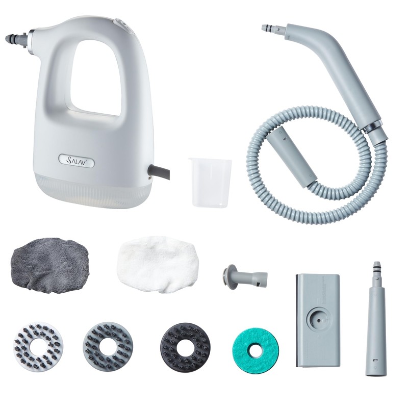 SALAV CS-100 CleanSteam Compact Steam Cleaner, Handheld Steam Cleaner with