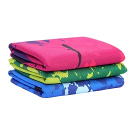 BESPORTBLE 3pcs Fast Drying Gym Towels Lightweight Microfiber Fitness Sweat Towels for Workout Running Travel and Outdoor Activities Includes