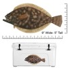 Skiff Life Flounder Fishing Decals - UV Protected Stickers for