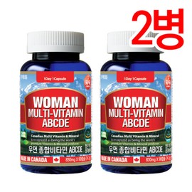 Tong Life 통라이프 우먼종합비타민 ABCDE+미네랄-2병 6개월분 Tong Life Women's Multivitamin ABCDE + Mineral - 2 Bottles, 6 Months Supply