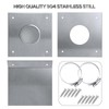 Pellet Stove Fresh Air Intake Kit, 2" x 60" Outside