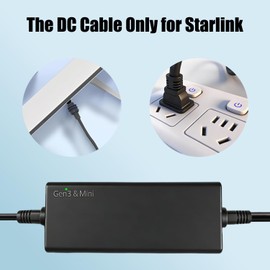 Starlink Power Supply Charger Adapter for Gen 3 & Mini，57V 3.42A 194.94W