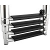Amarine Made 4 Steps Pontoon Boat Ladder Stainless Steel Telescoping
