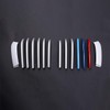 14pcs/set ABS Matte Front Grill Sequins Frame Cover Trim For