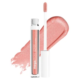 wet n wild MegaSlicks Lip Gloss, Ultra-Glossy, Vitamin-E Enriched, Ultra-Gloss High Shine Moisturizing, Cruelty-Free & Vegan - Cherish