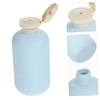 Ipetboom 2Pcs Refillable Travel Shampoo Bottles with Leak Flip Caps