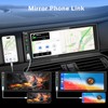 REAKOSOUND 6.9" Single Din Car Stereo with Apple CarPlay &