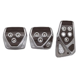 Carmate RP104 RAZO GT SPEC MT-S Skyline Other Carbon Silver Pedal Set