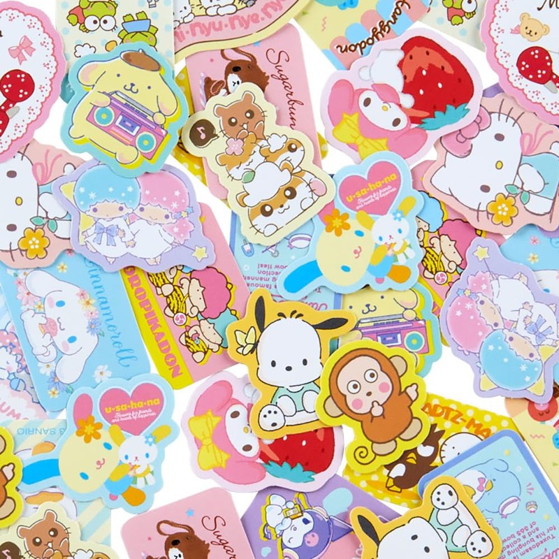 Sanrio 401650 Sanrio Characters Seal & Case Set