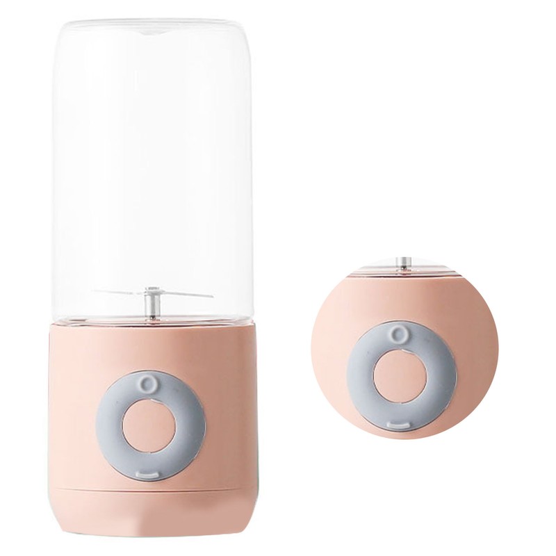 Portable Blender Juicer 6 Blades USB Rechargeable Fruit Mixer Juicer
