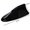2 Pack Universal Shark Fin Car Roof Antennas with AM/FM