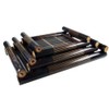 GURU SHOP Bamboo Tray, Size: Small (30 x 23 cm),