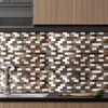 sanyeskkiy 10 Sheets Peel and Stick Backsplash Tile, Self-Adhesive Mosaic