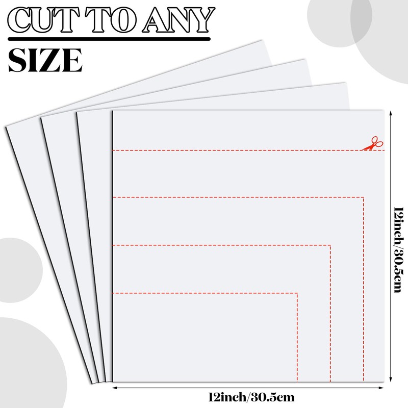 Saysurey 4 Pack 12" x 12" Square Magnetic Vent Covers