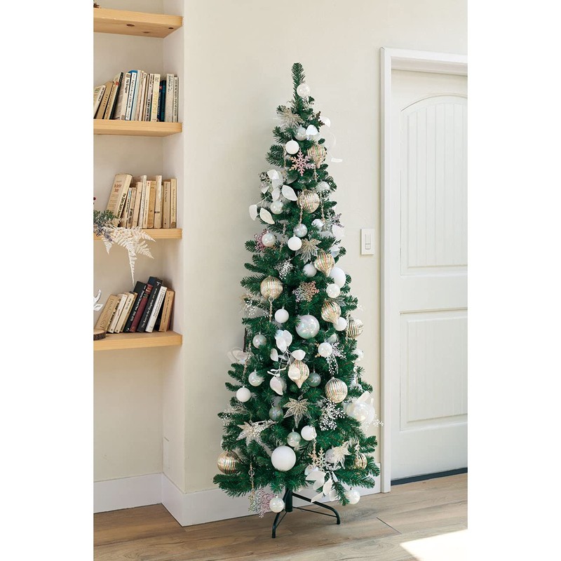 Tokyodo XB000510 White Pearl Ball 60 Christmas Ornaments 12 Pieces