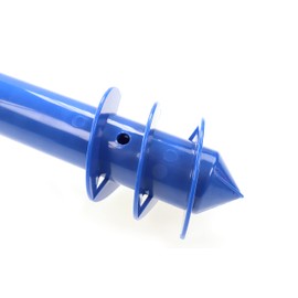 ELLUG Umbrella Stand Ground Sleeve for Parasol 24 x 38 cm Holder Lawn Spike Ground Dowel Beach Garden