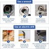 M3-M25 Professional Screw Extractor Set of 6 Screw Extractor Left
