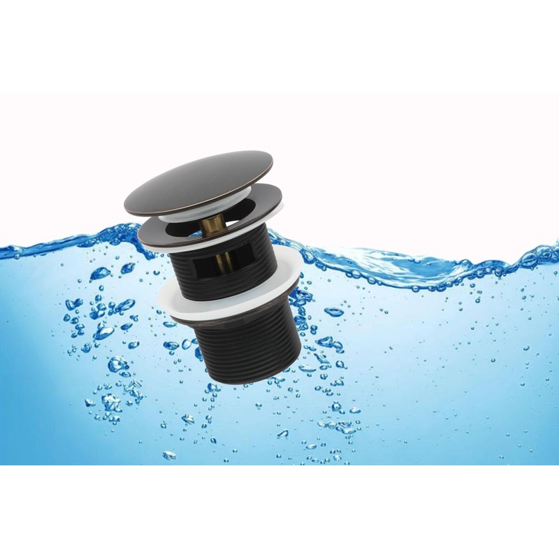 Freestanding Bathtub Drain Pop-up Stopper, Suitable for Most Bathtubs, Compatible
