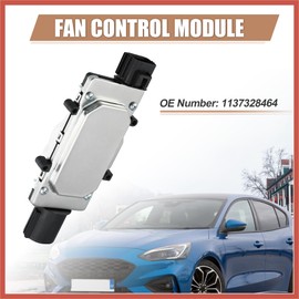 ACROPIX Engine Cooling Fan Controller for Mazda 3 5 for Volvo v40 for Ford Focus Kuga Cooling Fan Control Module Fan Control Unit Replaces 1137328464 1137328567 Car Parts