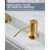WOWOW Kitchen Faucets with Pull Down Sprayer, Gold Kitchen Faucet