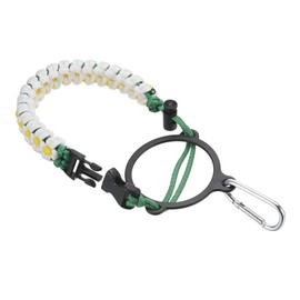 PATIKIL Water Bottle Holder, Paracord Handle Lanyard Strap Carrier with Ring for 12oz to 64oz Wide Mouth Bottles, White