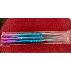 3Pcs UV gel brush set