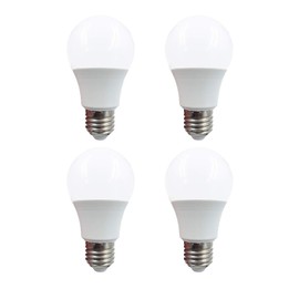 Taysing 12V Light Bulb A19 7W Soft White 3000K E26 Screw Base 12v led Bulb DC 12 Volt 24v 36v 48v Low Voltage Lights for Solar Battery System,RV,Marine Boat,Off Grid Lighting(7W-3000K-4 Pack)