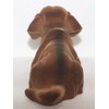 RAKSO Wobble Dachshund Dog Figurine H14 cm Large Lying Down