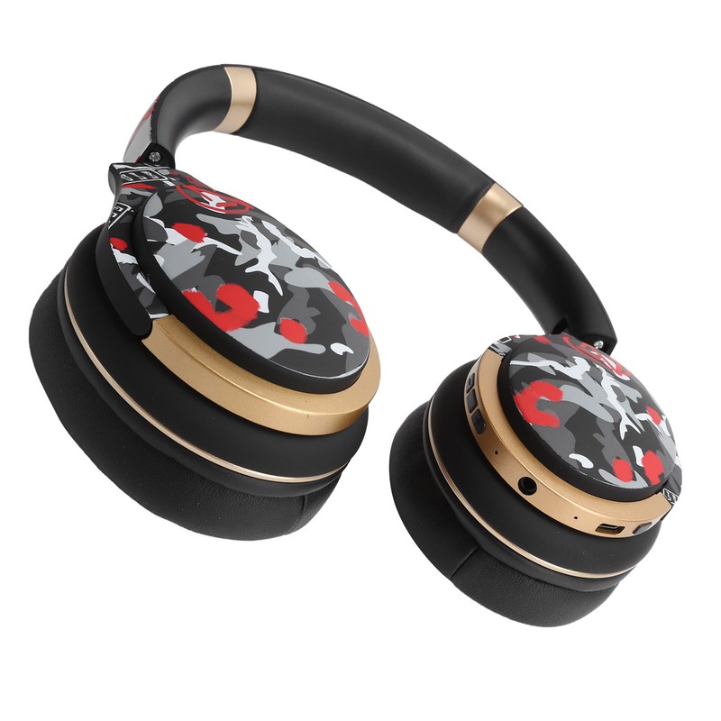ELA1 Bluetooth 5.0 Wireless Motion Noise Cancelling Headset Graffiti Popular