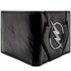 The Flash Zoom Emblem Jay Garrick Metal Bolt Emblem Wallet