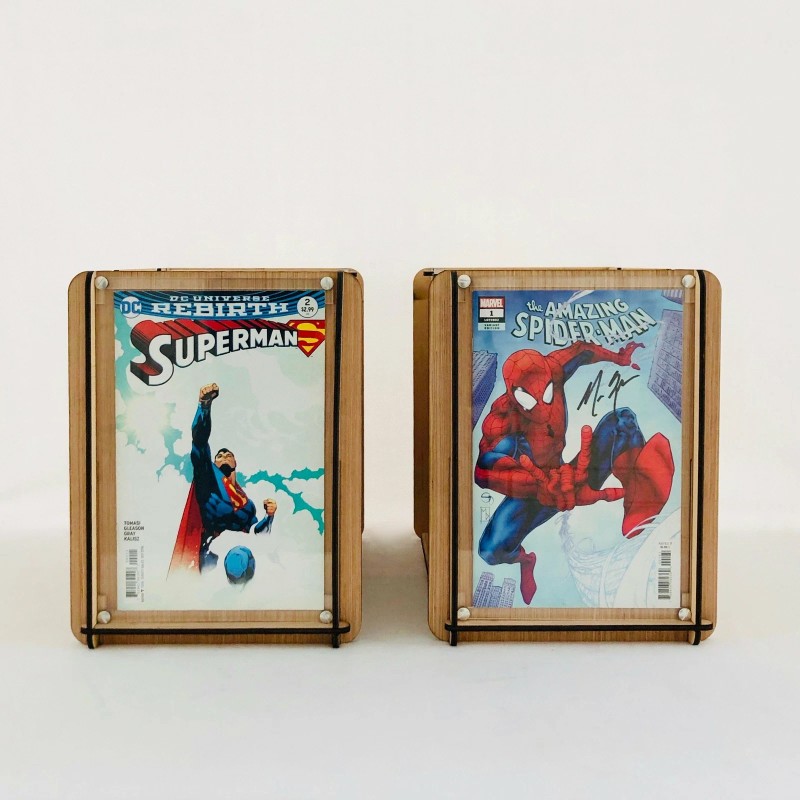 Romany House Two Pack Comic Book Storage Boxes & Acrylic