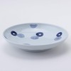 西海陶器 Bluer Round Lightweight Stamped Needle Plate for 5pc 13309 