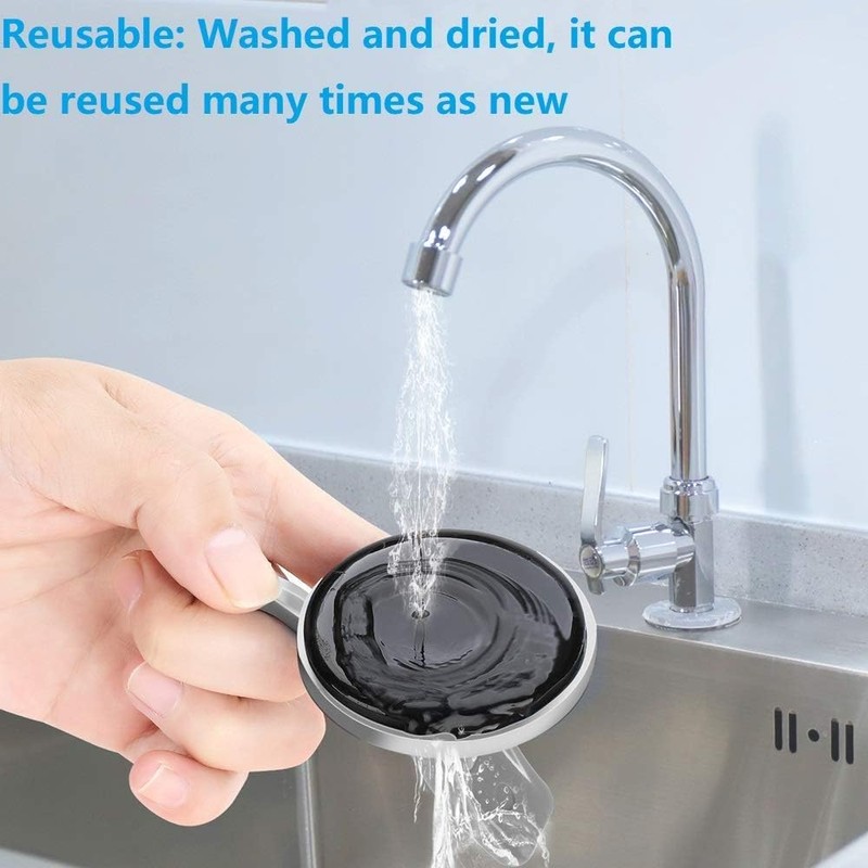Soap Dish for Shower, Suction Cup Soap Holder with 4
