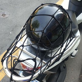 Altipia Motorcycle Cargo Net 40x40 Black / 오토바이 짐고정 그물망 40x40 블랙