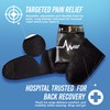 ActiveWrap Lower Back Ice Pack - Cold/Hot Therapy for Back