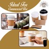 Under the Sun Products Kraft Coffee Sleeves for 10-20oz Cups