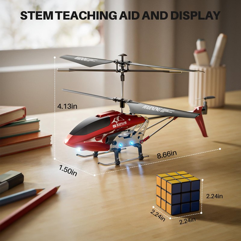 SYMA S107H-E RC Helicopter for Kids 8-12 and Beginners, Remote