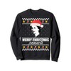 MERRY CHRISTMAS PEASANTS Queen Elizabeth Ugly Sweater Meme Sweatshirt
