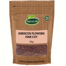 Hibiscus Flowers Fine Cut Loose Tea 50g by Hatton Hill