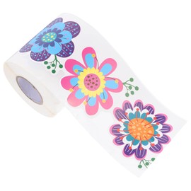 DOITOOL Flower Border Trim Paper for Bulletin Boards Removable Decorative Border for Classrooms Playrooms Festivals Easy DIY Blackboard Decor