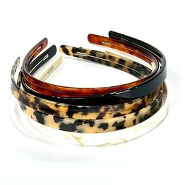 Ficcare Eve Headband Italian Acetate 1/2" Wide Hair Accessories