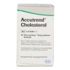 Tiras Reactivas Accutrend Colesterol Caja Con 25 Tiras