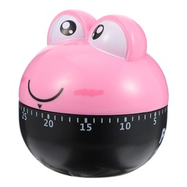 Ciieeo Cartoon Frog Shape Kitchen Timer Mechanical Cooking Reminder for Baking Frying and Boiling Eggs Countdown Management Tool for Home Use