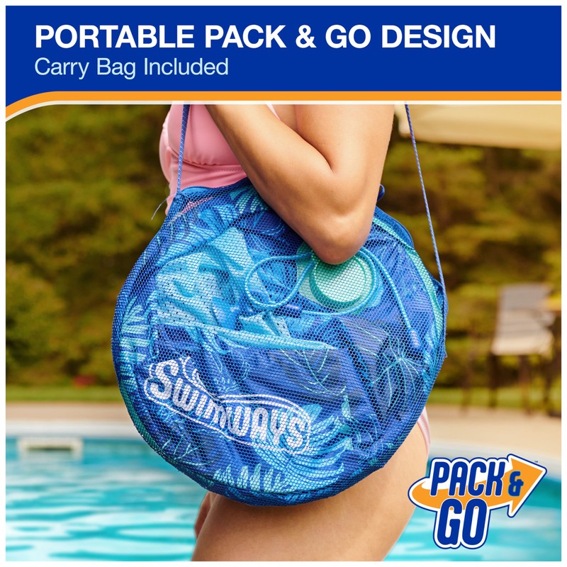 Swimways Elite Spring Float Sunseat Pool Lounger, Inflatable Pool Floats