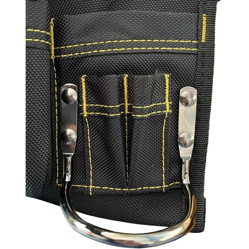 CAT Heavy Duty Black Polyester Belt Loop Hook Tool Bag