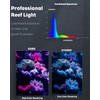Pawfly 36W Saltwater Aquarium Light for 36" to 45" Fish
