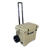 Hogg 35 qt Rotomolded Cooler, Hard Cooler with Wheels and